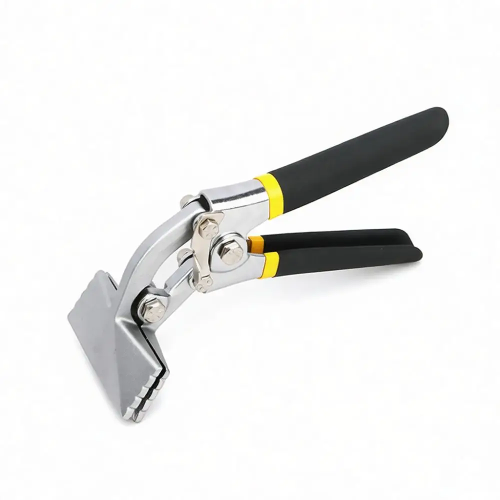 Sheet Metal Bending Hand Seamer Plier Straight Curved Jaw Plate Folder Manual Crimping Tool Chrome Vanadium Steel Repairing