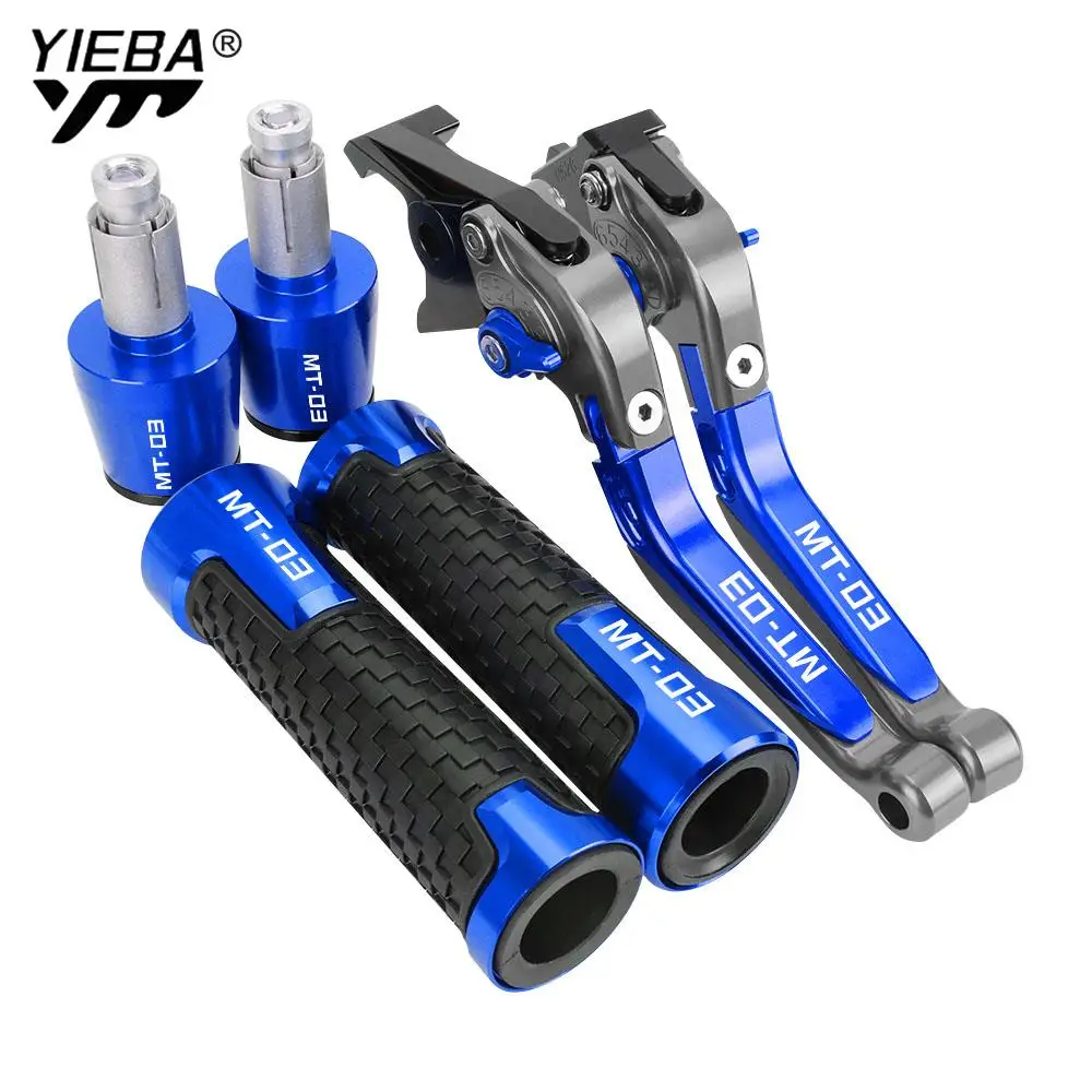 

2023 MT03 For YAMAHA MT 03 MT-03 2015 -2022 Clutch Lever Brake Lever Set Adjustable Folding Handle Levers Motorcycle Accessories