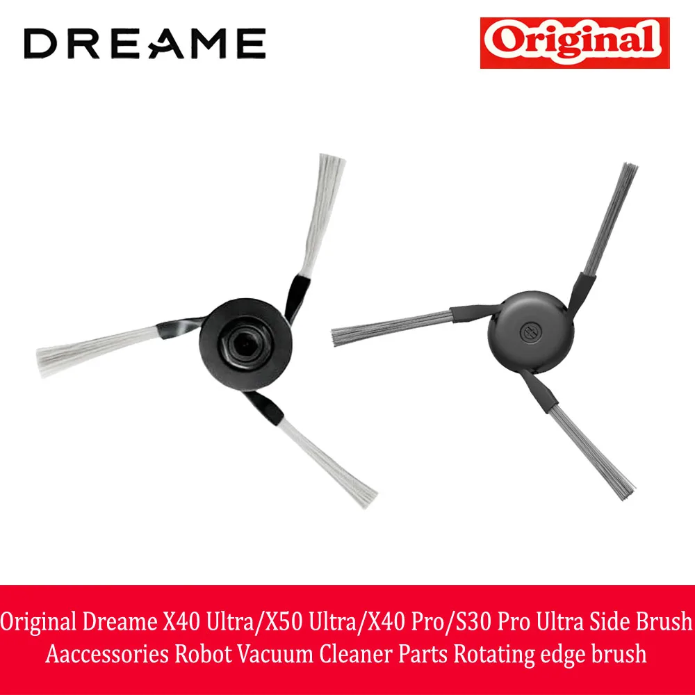 Original Dreame X50 Ultra/L50 Ultra/X40 Ultra/L40s Ultra Side Brush Accessories Robot Vacuum Cleaner Parts Rotating Edge Brush