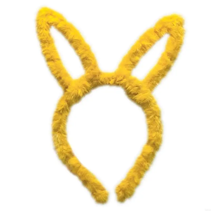 50LE Plush Rabbit uszy na głowę dla kobiet dziewczyn
