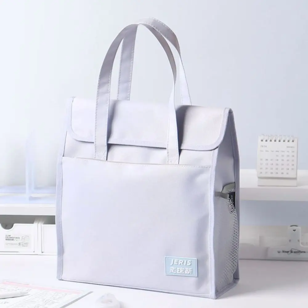 File Organizer Student Tutorial Bags A4 File Folders Storage Bag Leisure Handbag Large Capacity Oxford Cloth School-bags