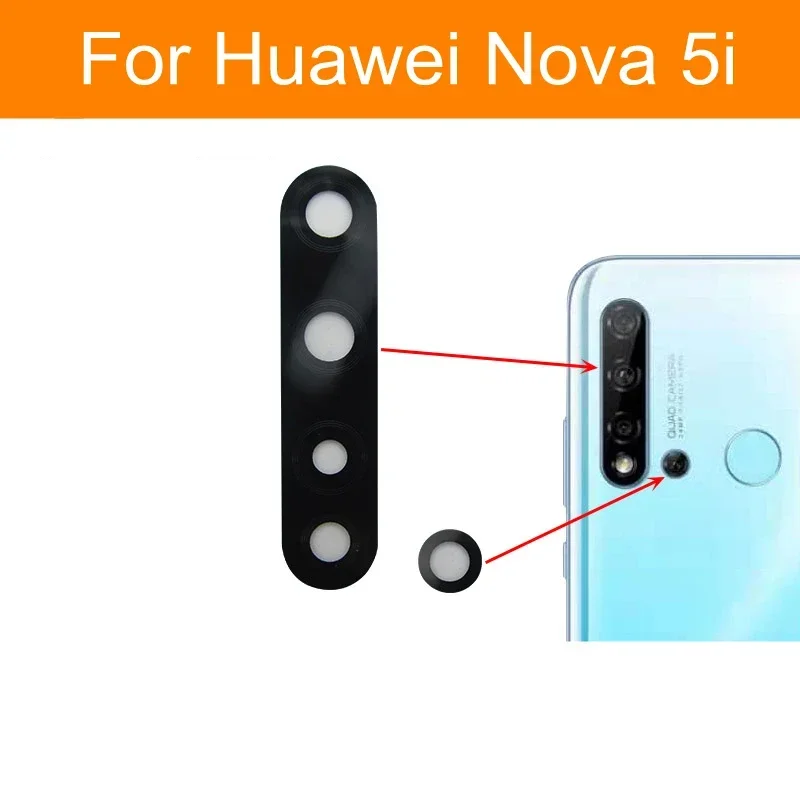 Rear Camera Glass Lens For For Huawei Nova 5i 7 8 7SE 7 Pro 8Pro 8SE Back Main Camera Glass Lens Replacement