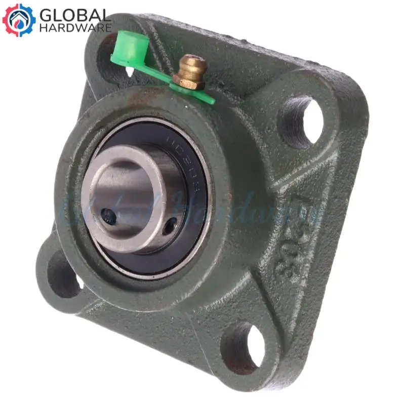 Сферический подшипник с основанием Подшипник UCF 203 с квадратным основанием на внешней сферической поверхности