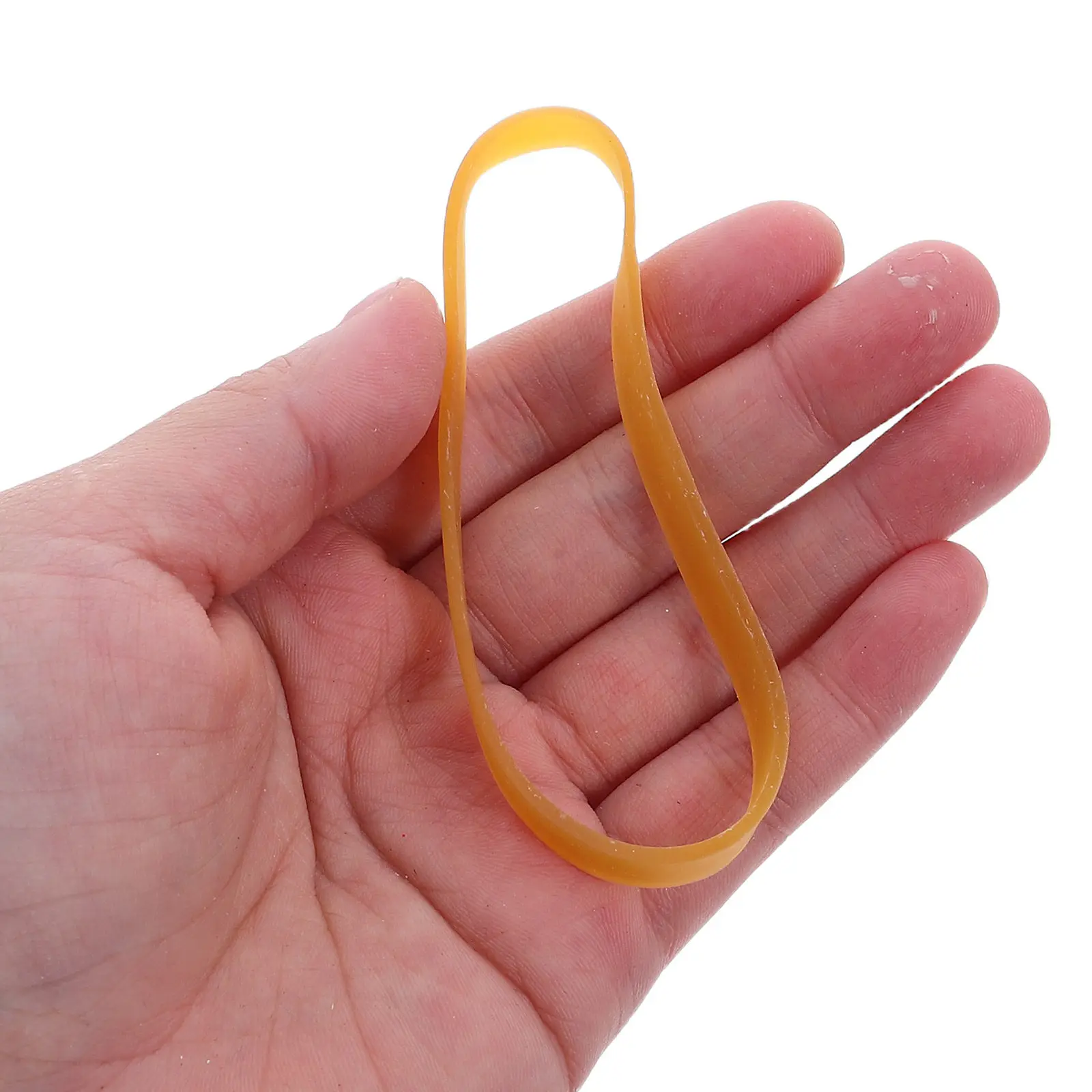 

300Pcs Yellow Extra Wide Large Rubber Bands Thick High Elasticity Stretch Office Supplies Book File Folder Organizer Strong