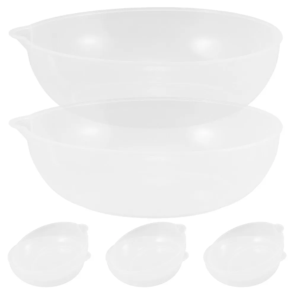 

8Pcs Food Scale Tray Plastic Weighing Bowl Food Measurement Tray Reusable for Baking Cooking Liquid Weighing