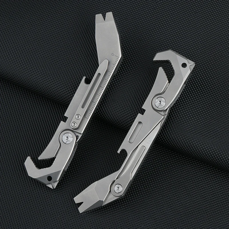 Multifunction EDC Stainless Steel Legering Koevoet Gereedschap Hand Outdoor Camping Gear Gift Collection Tools