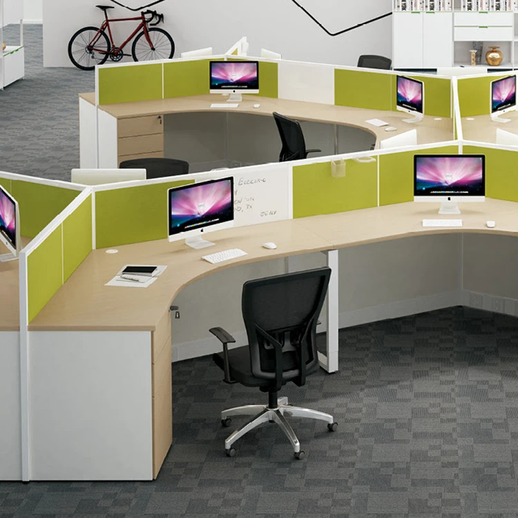 Office Desk,Computer Workstation Electric Desk Secretary Office Table Fashion Office Partition