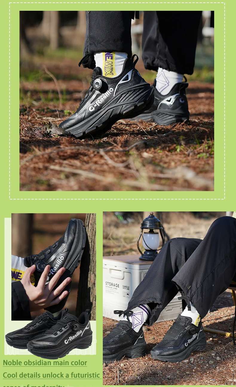 ONEMIX Paar-Outdoor-Trail-Sneaker, elastisch, atmungsaktiv, wasserdicht, leichte Sportschuhe für Männer und Frauen, zum Laufen, Gehen, Freizeitschuhe. – Detail 11