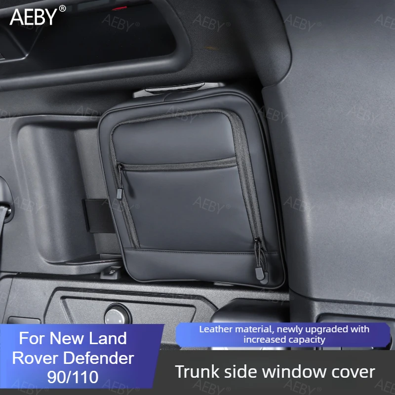 For New Land Rover Defender 90/110 Tailgate window storage bag cargo organizing hanging bag,Organizing and hanging storage bags