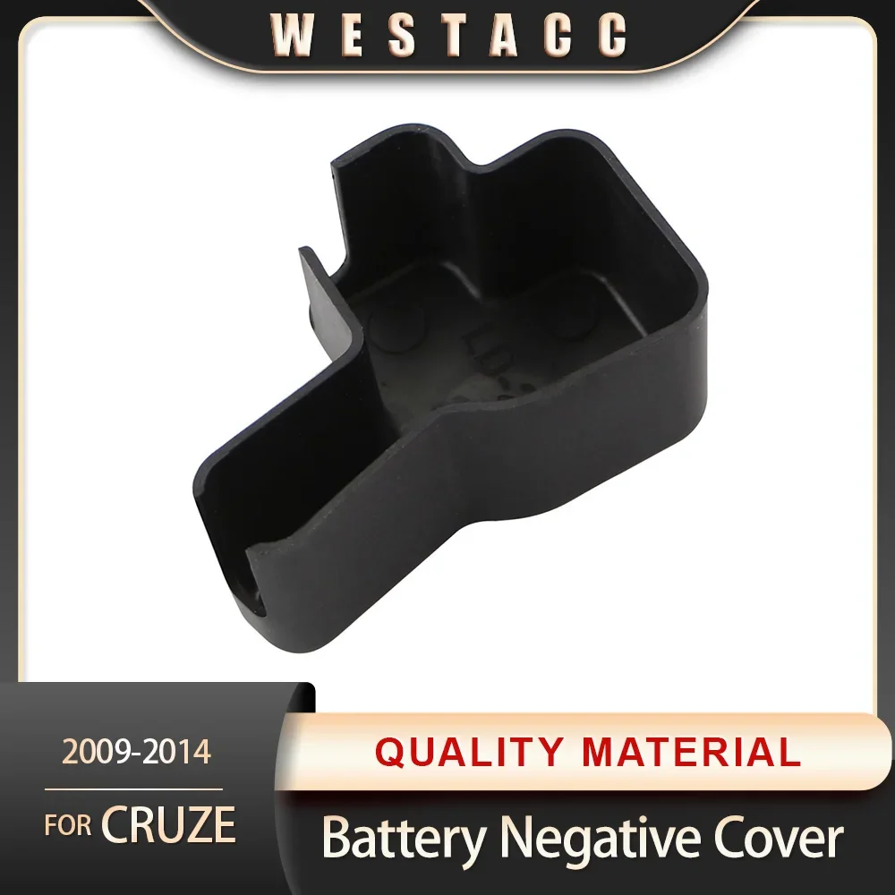 Car Battery Negative Cover for Chevrolet Cruze Sedan Hatchback 2009 - 2014 Engine Batteries Cap Anti-Rust Protector Accessories