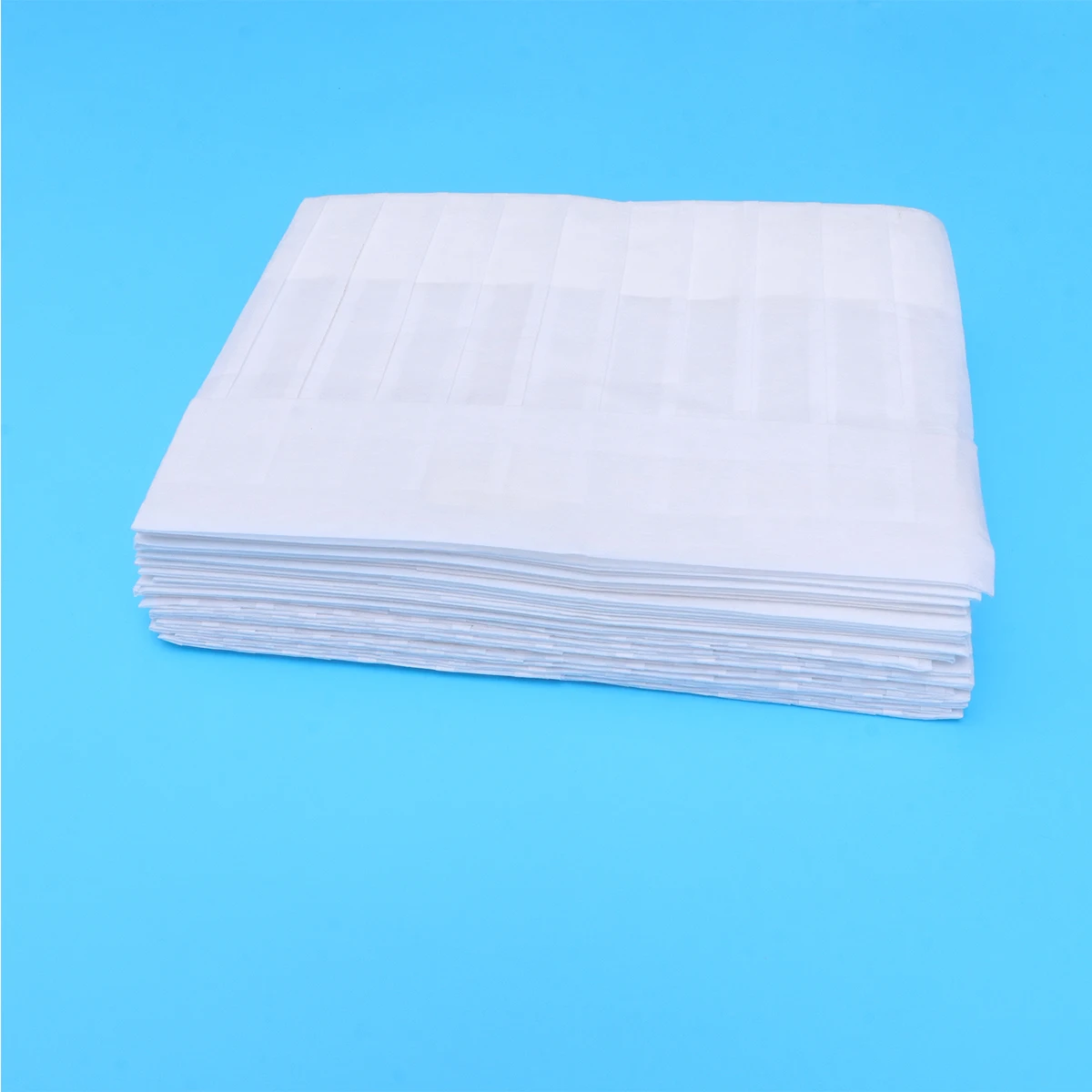 

20pcs Non Woven Chef Hats Lightweight Headgear Disposable Accessories for Home Restaurant Rectangular