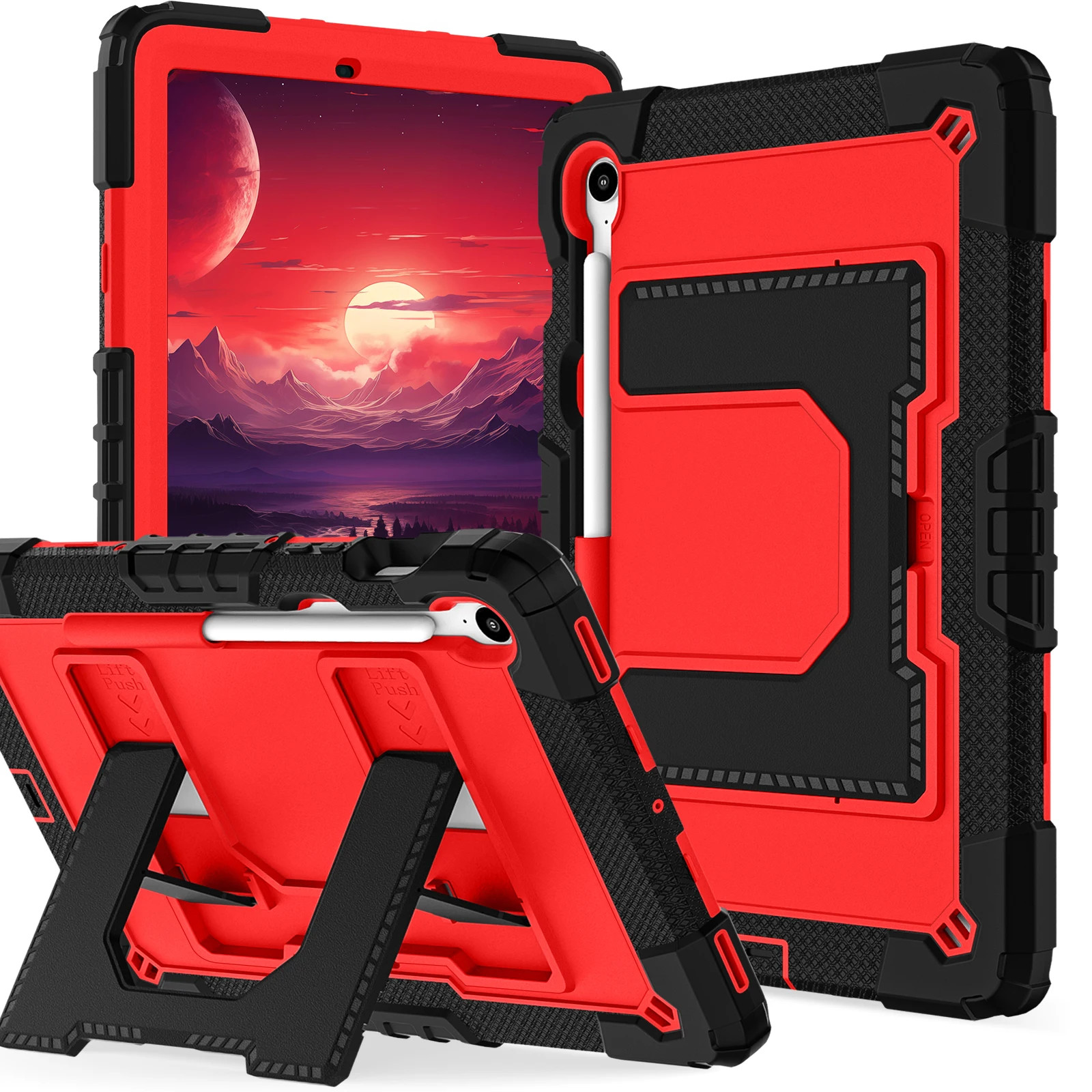 Tablet Protective Case C5 Suitable for Samsung Galaxy Tab S9 FE/S10 FE/S10 Lite 10.9” with Stand 10 Colors Available