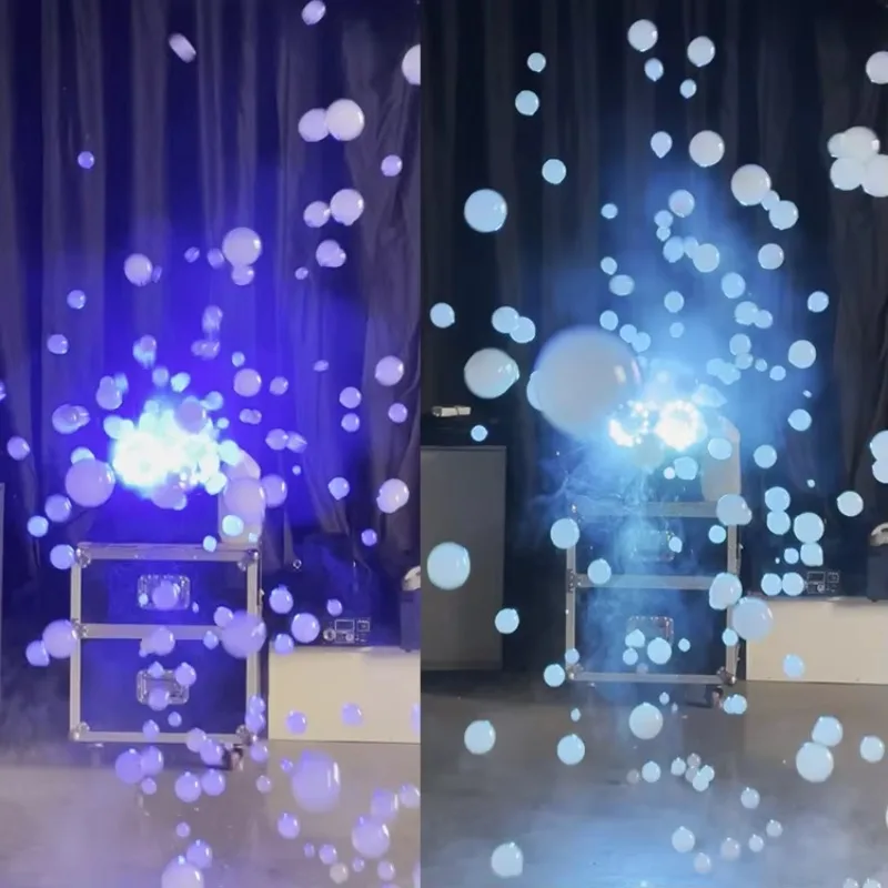 1000W 48X3W 2 Head Fog Smoke Led Bubble Machine for Wedding Stage Party