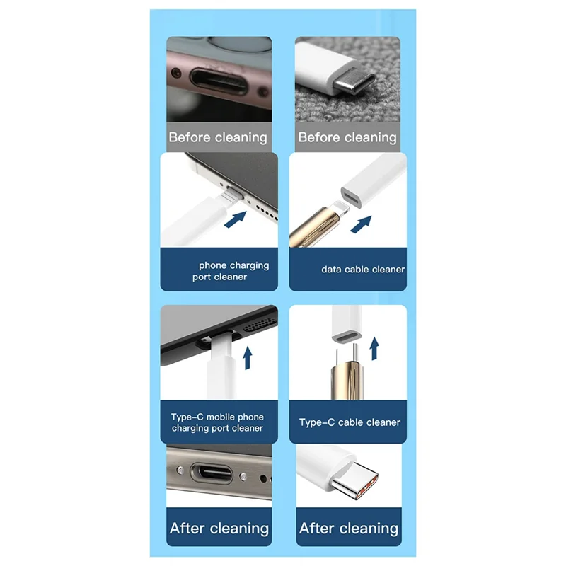 

A31R-Keyboard Cleaning 32 In 1 Headphones Cleaner Multifunctional Brush Tool For Tablet Laptop Keyboard Earbuds Camera