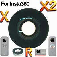 Lente de repuesto para Insta360 ONE X/X2/RS/R, pieza de reparación de vidrio frontal e inferior, suministro a granel para reparación profesional