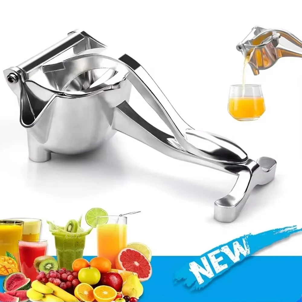 Manual Juicer Aluminum Alloy Hand Press Fruit Tool Pomegranate Orange Lemon Sugar Cane Squeezer Kitchen Bar Accessory