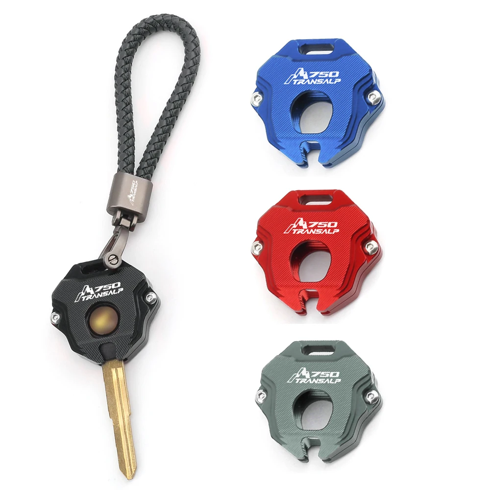 For honda TRANSALP XL750 XL 750 xl750 2022 2023 2024 2025 Motorcycle Keyring Cover Case Shell Key Chain accessories