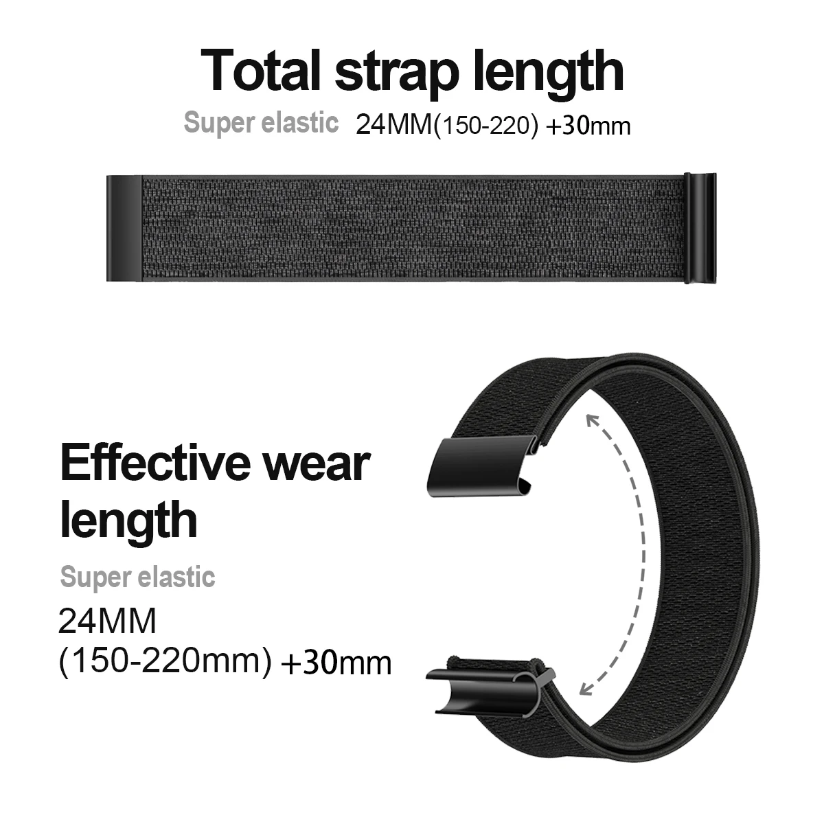 Nylon Strap for Whoop 5.0 4.0 3.0 Band Sport Stretchy watch bracelet correa elastic belt replacement for Whoop 5.0 4.0 3.0 Bands
