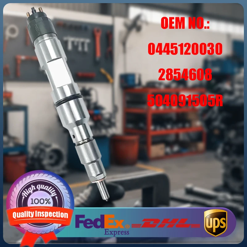 Common Rail Fuel Injector 0445120030 0986435517 51101006032 51101006048 51101009125 for MAN TAG TGA TGS