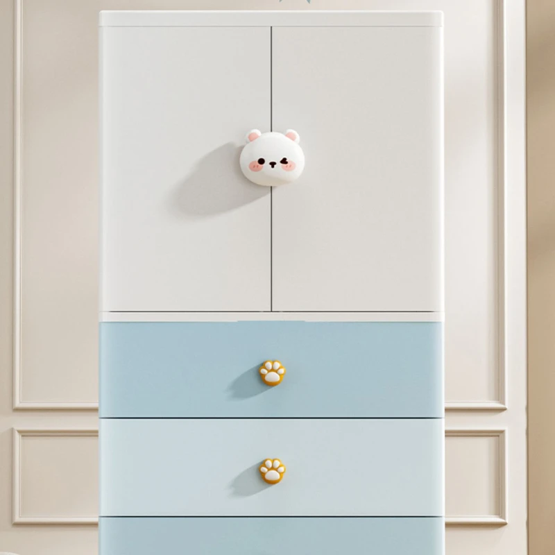 #Shelves Plastic Children Wardrobes Storage Cabinet Organizer Girls Children Wardrobes Closet Placard Enfant Furniture MR50CW