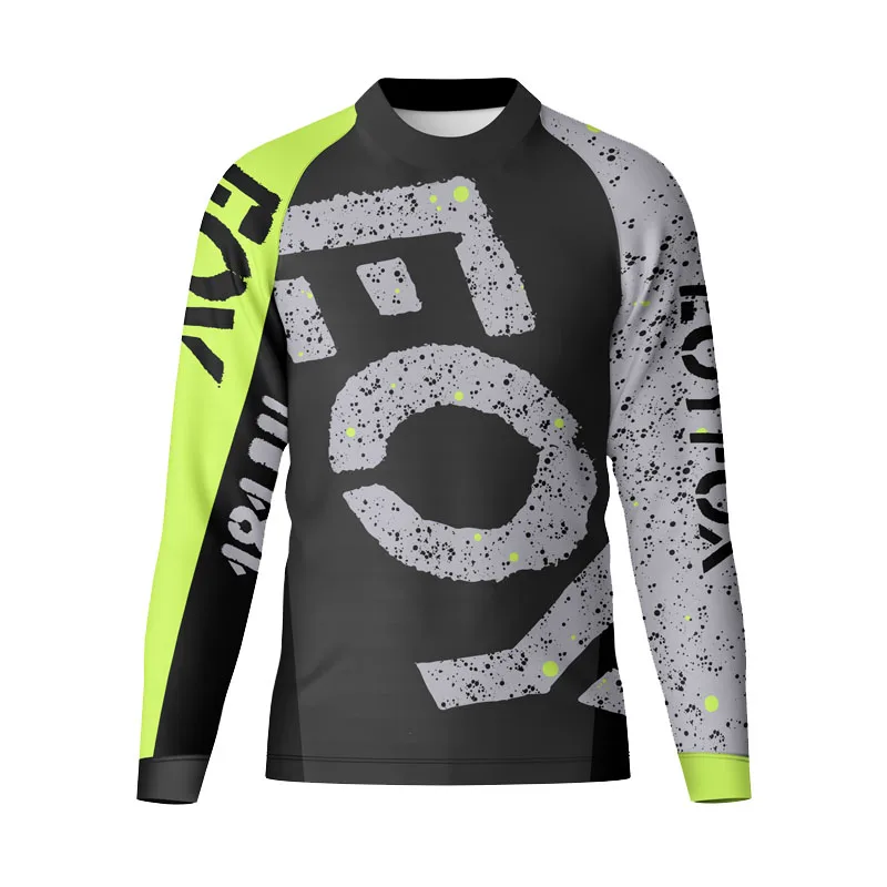 motorcycle Motocross Racing Jersey Men's Rider Off road MX MTB Mountain Bike Guantes Downhill Motorcycle Jersey T-shirt