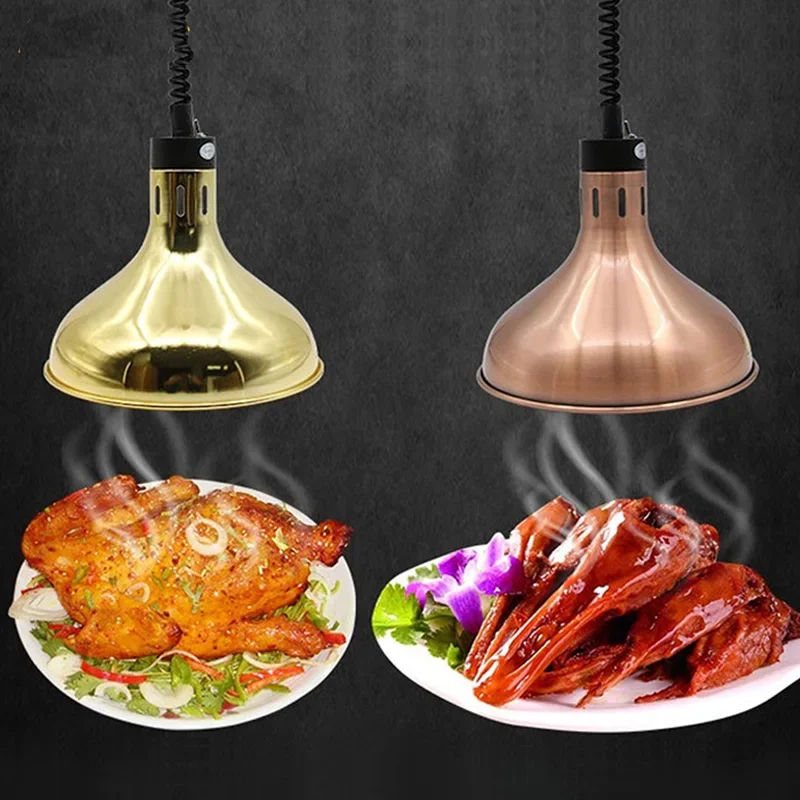 luz pendente geradora de calor eletrico lampada de aquecimento de alimentos luminaria ajustavel para cozinha 250w 01