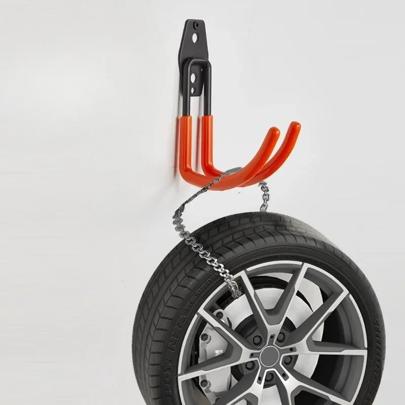 Large Hook Water Pipe Storage Wall Mounting Type Metal Cable Helmet Organizer Wall Hook Protective Cover Durable Tool Part