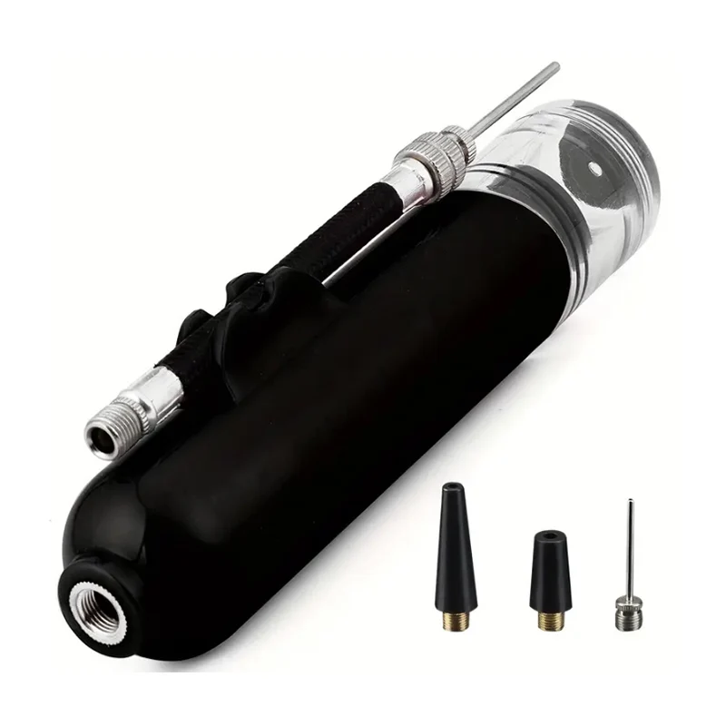 1 8-inch basketbalpomp multifunctionele basketbal voetbal volleybal draagbare pomp luchtpomp met luchtnaald