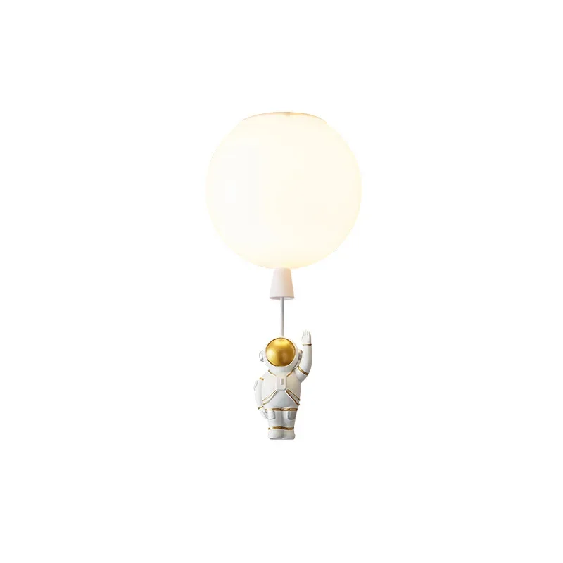 Plafonnier LED en Forme de Ballon d'Astronome, Design Nordique Créatif, Luminaire Décoratif d'Nik, Idéal pour une Chambre d'Enfant Garçon ou Fille