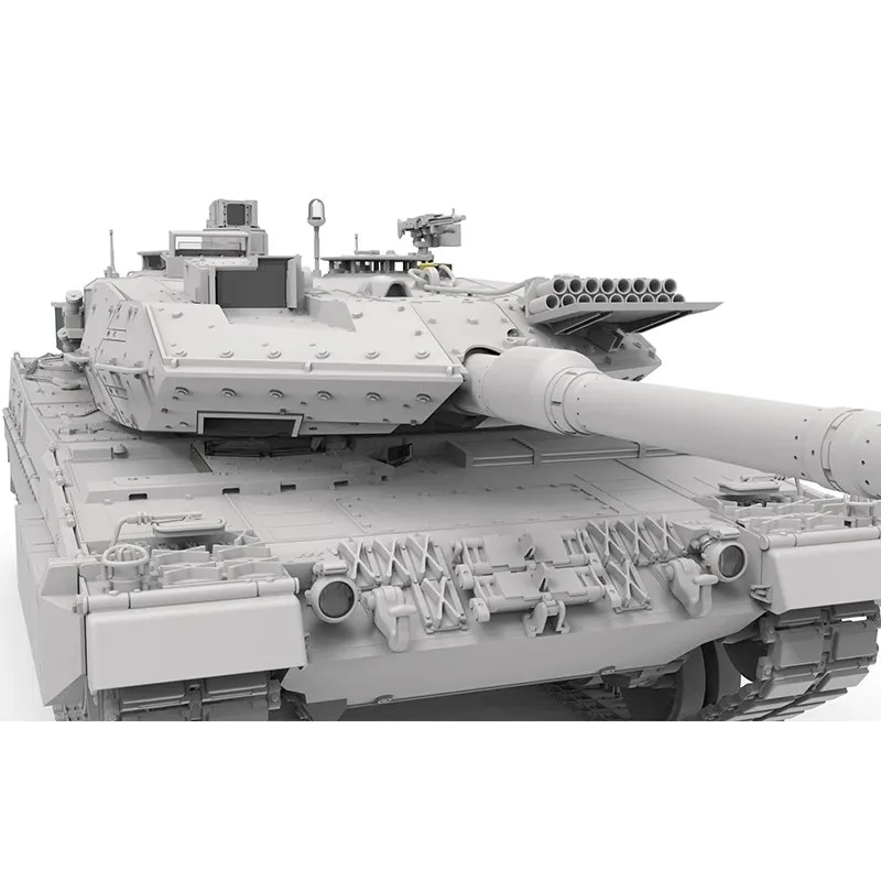 MENG 1/35 الألمانية الرئيسية معركة دبابات ليوبارد 2A6 تجميع نموذج لجسم TS-055 غير ملون تحصيل مخصص البلاستيك الصبي لعبة هدية #4