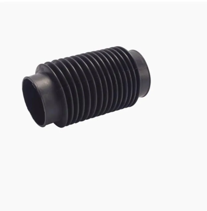 

1PC High Quality30mm 40mm 50mm 70mm 80mm 100mm Inner Diameter Machinery Black Rubber Flexibility Corrugated Sleeve Bellows