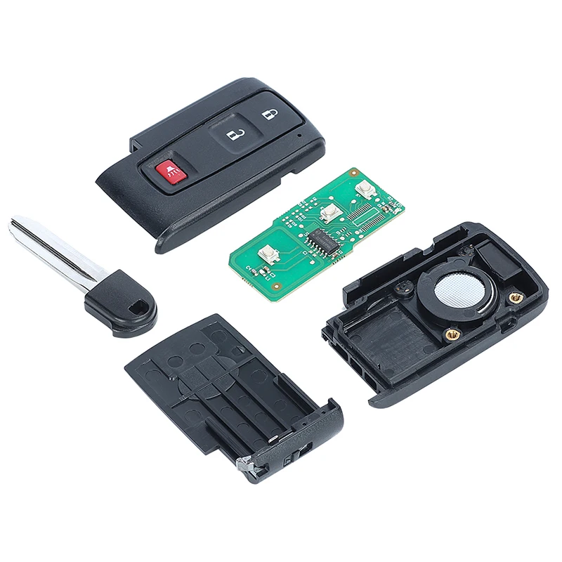 

KEYECU Keyless Go Smart Remote Control Car Key With 3 Buttons 312MHz for Toyota Prius Hybrid 2004-2009 Fob MOZB31EG 89994-47061