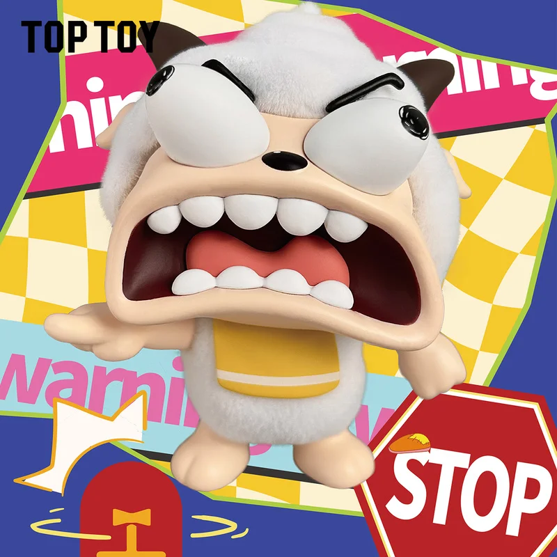 

Toptoy Новая подлинная приятная коза и большой волк Meme King Emoji Pack Series слепая коробка ручной работы милый декор для рабочего стола подарок друзьям