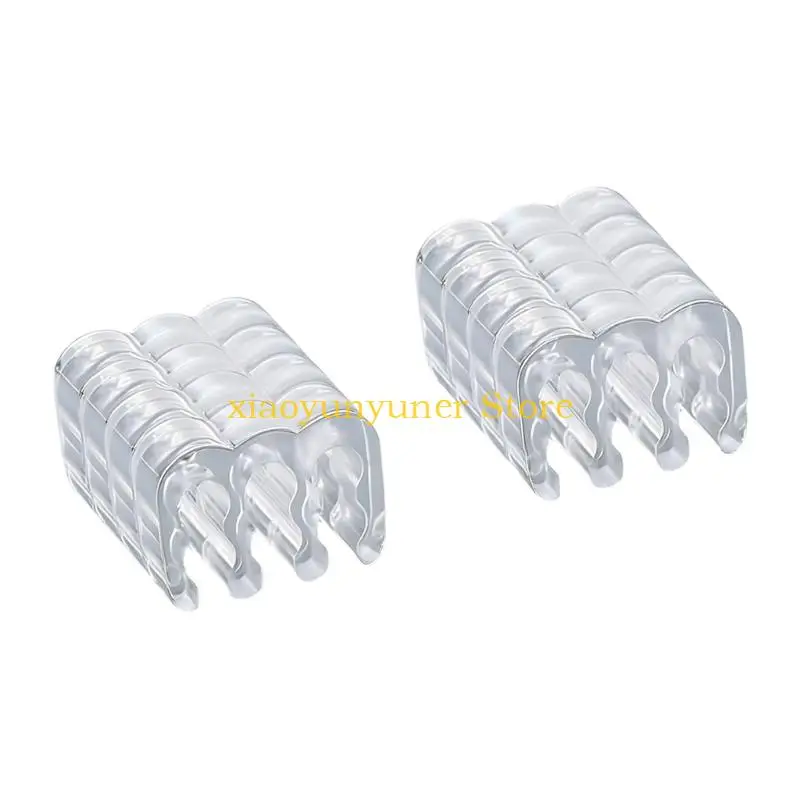 P9JB 8Pieces Universally 6Pin Wire Management Tool Computer Wire Neat Clip for Clean Setup and Thermal Performances