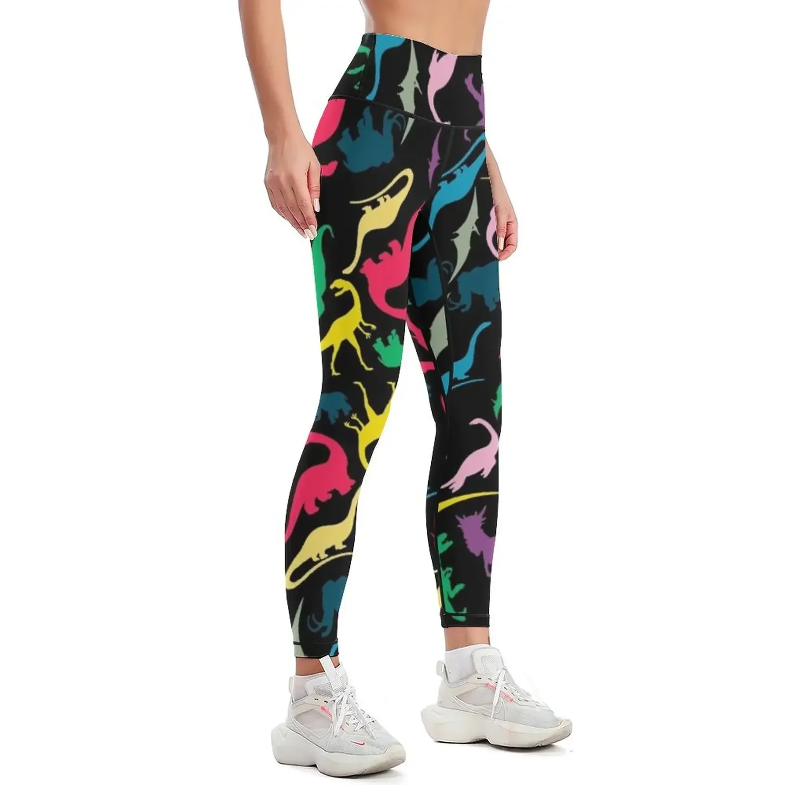 Dinosaur Leggings sport legging legging pants raises butt Women's sports sports woman gym Womens Leggings