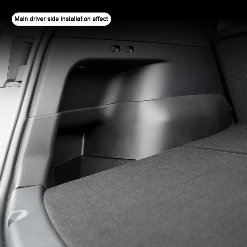 Modell Autozubehör für Tesla Modell y Heck koffer Seitens chutz Schutz Voll abdeckung pp Anti-Kick-Schutzhülle