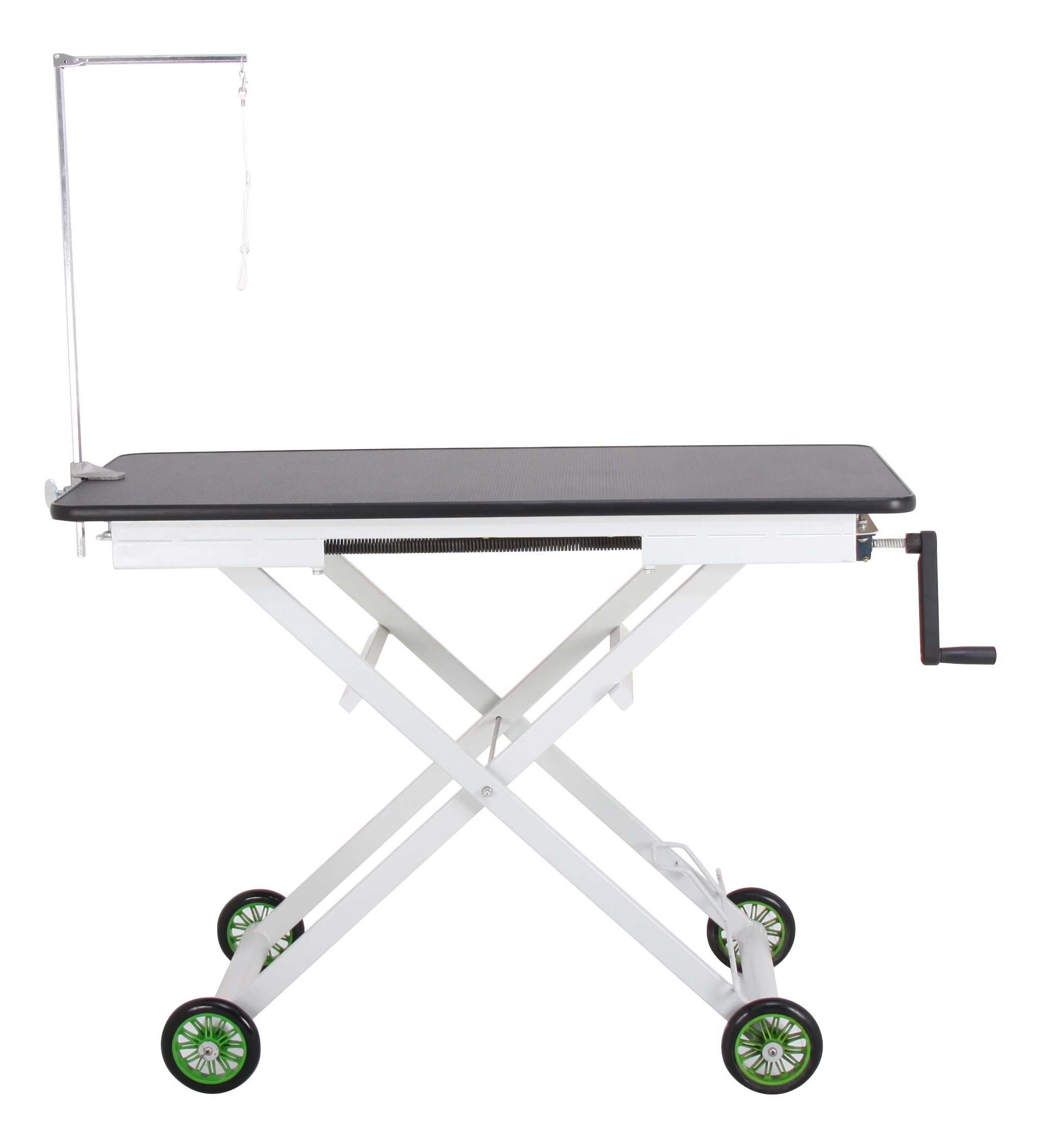 

TOPVETMED Veterinary Grooming Table Pet Electric With Wheels Vet Clinic Mobile Grooming Table