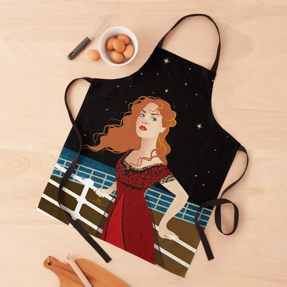 

The night Rose met Jack Apron innovative kitchen and home items Kitchen on the wall Men'ss Kitchen Tools Accessories Apron