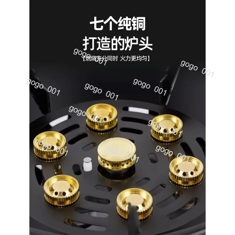 Portable Camping Stove Windproof Outdoor Cooker Burner for Hiking Picnic