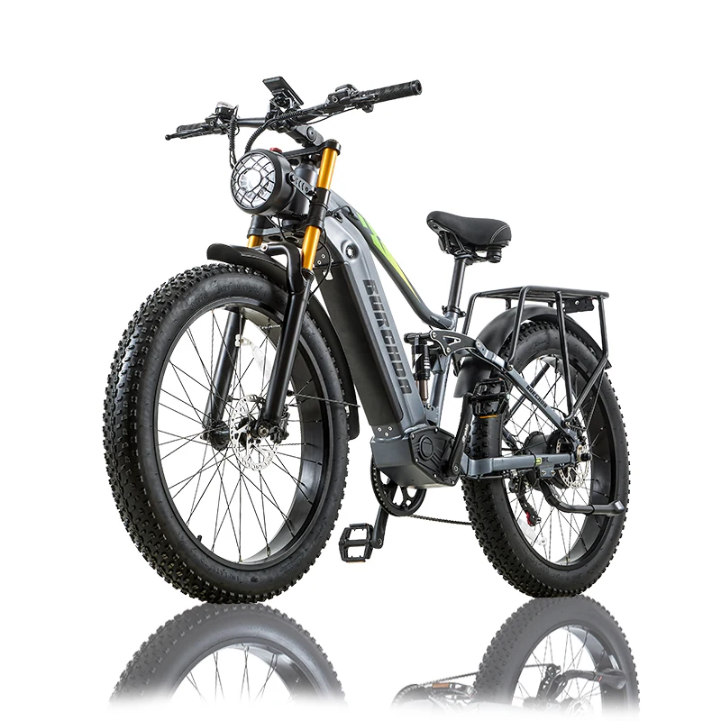 BURCHDA RX80 Elektro-Mountainbike 48V20AH Lithium-Akku 26 Zoll 4.0 Fatbike E-Bike für Erwachsene Motorrad