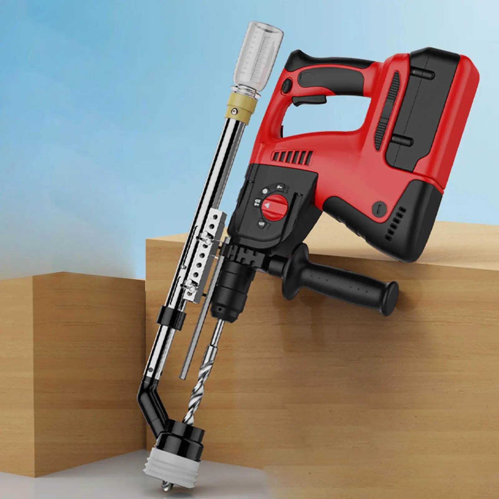 

Drill Dust Catcher Electric Hammer Ash Cover Precision Drilling Dust Cover For Plumbing Work Cabinet Hardware Accessories