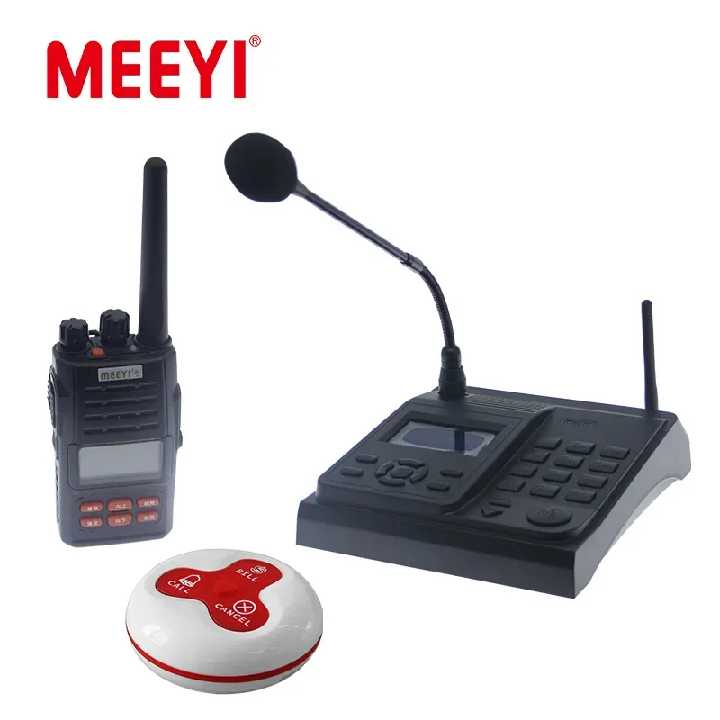 Pulsante di chiamata Walkie Talkie Gestione software Sistema citofonico bidirezionale Microfono