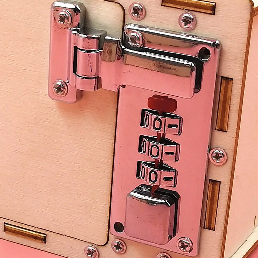 Lockbox DIY Making Materials for Kids Students Science Learning Kit Hands-on Assembly Disassembly Educational Tool Brain