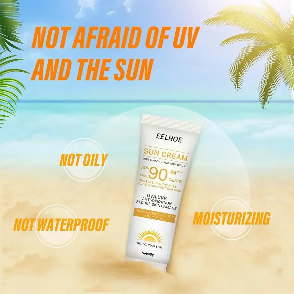 Body Sunscreen Whitening Sun Cream Sunblock Female Protective Oil-control 90 Cream Max Skin Anti-Aging SPF Moisturizing