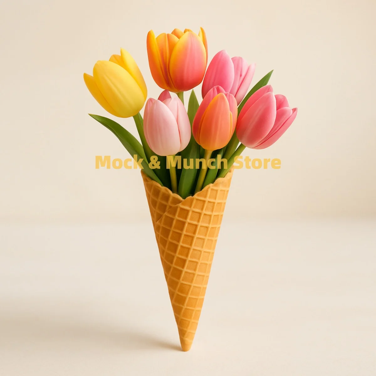 

Fake Creative Crispy Decor DIY Kit - Realistic Dessert Toppers, Baking Photography Props, Cake Decorating Accessories