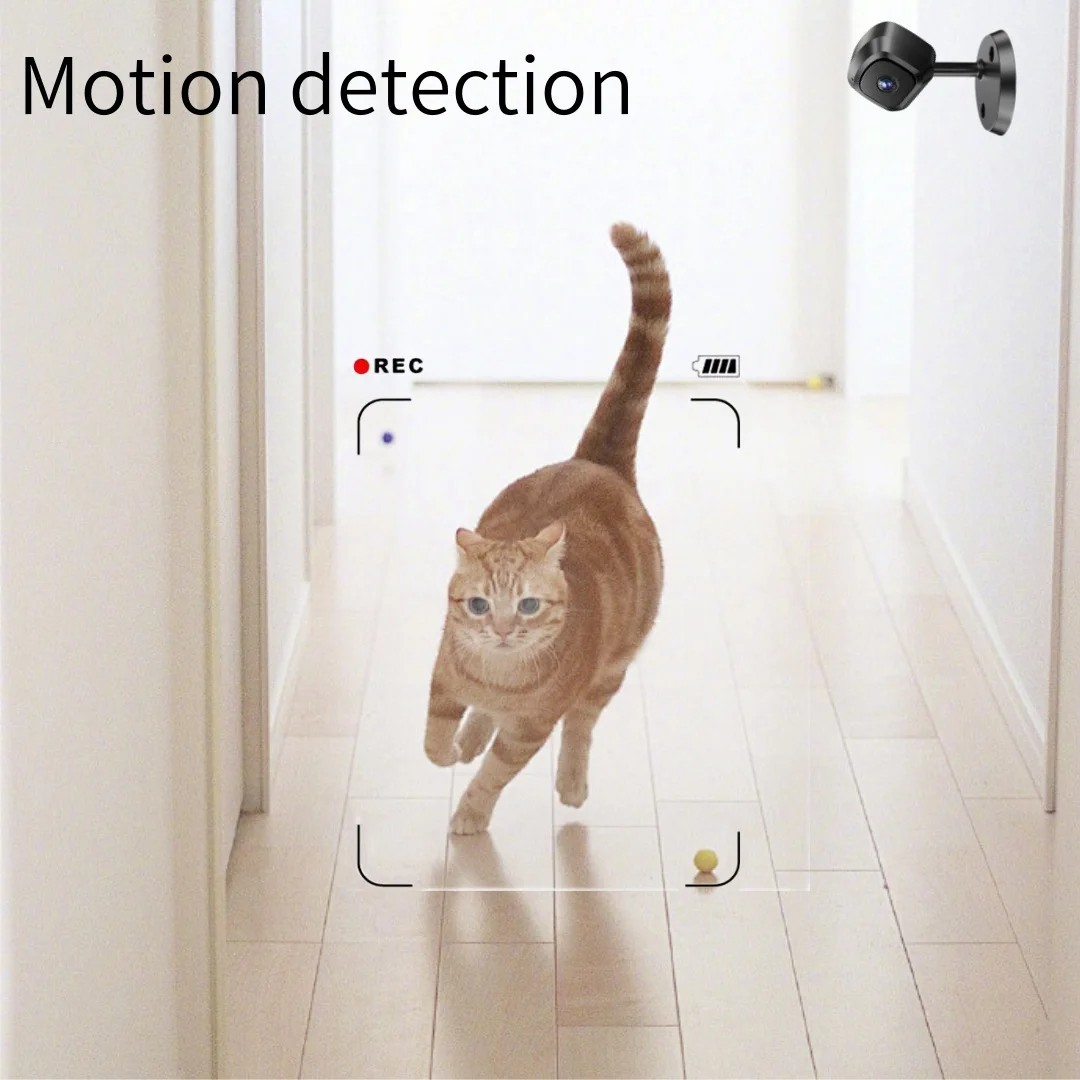 HD Wireless Security Cameras with Motion Detection, Clear Night Vision, App Alerts and Remote Viewing  for Indoors and Outdoors