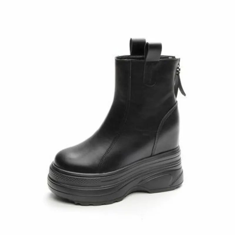 

Brand Women Boots Gothic Style Platform Women Ankle Boots High Quality Walking Comfy Woman Shoes New Sexy High Heels