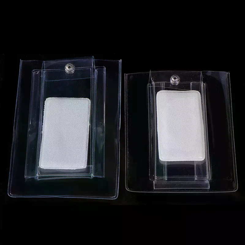 1Pcs Transparent Plastic PVC Jewelry Clasp Packing Bag Necklace Bracelet Dustproof Antioxidant Watch Gift Storage Bag