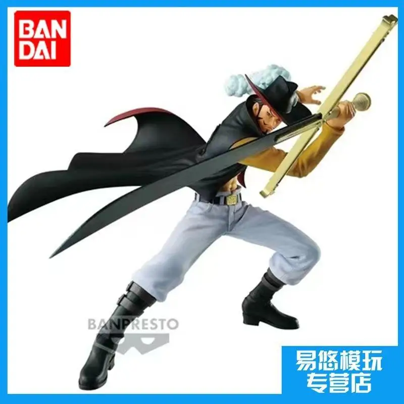 

Bandai Dracule Mihawk One Piece Battle Record Collection Action Figure PVC Material Anime Collectors Home Display Official