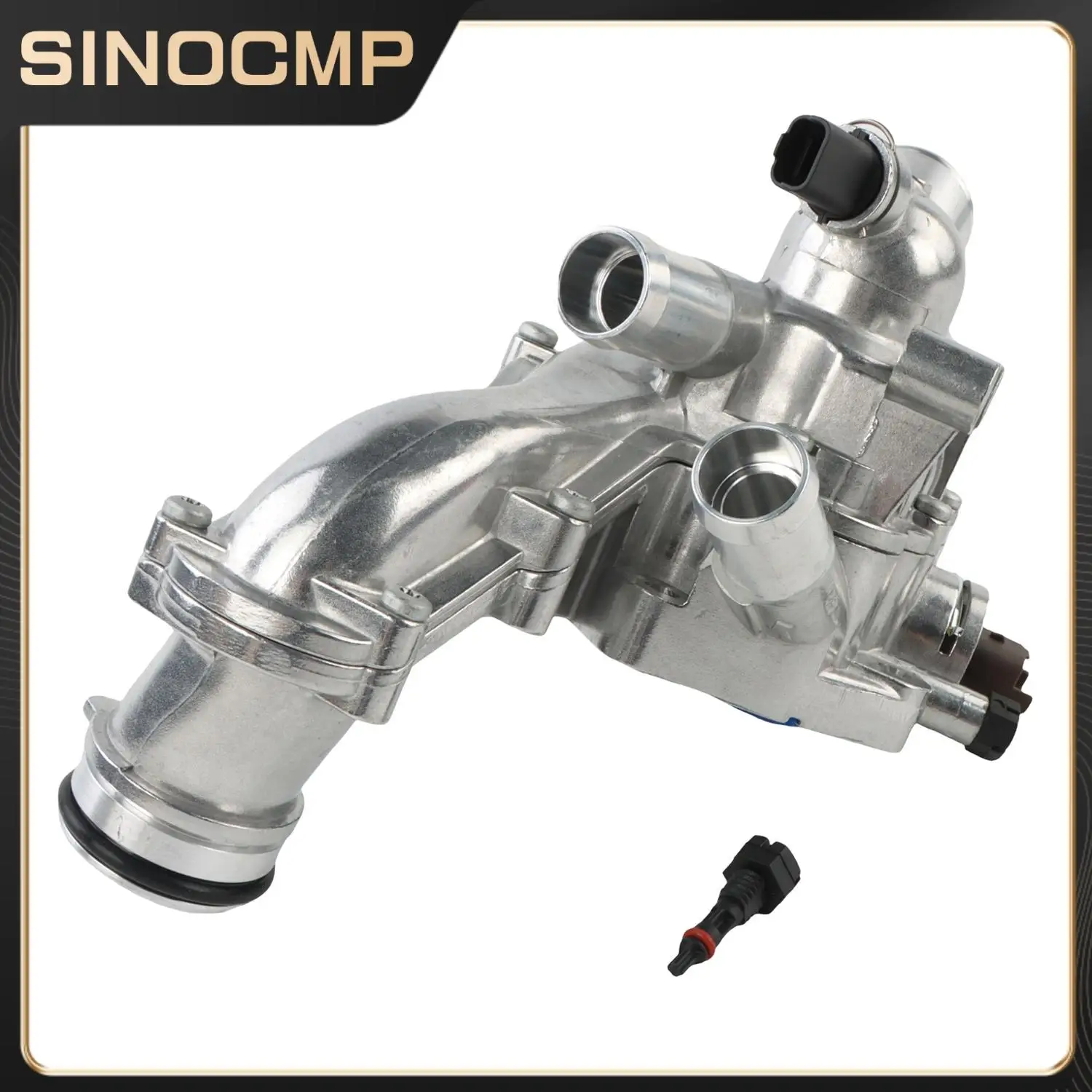 

Термостат в сборе для Mini Cooper 1.6L 2007-2013, обновленный алюминиевый корпус термостата в сборе, автомобильные детали, новинка